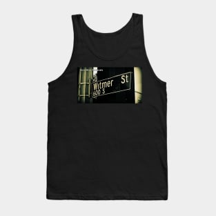 Witmer Street, Los Angeles, California by Mistah Wilson Tank Top